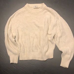 Wilfred amazingly soft winter white sweater